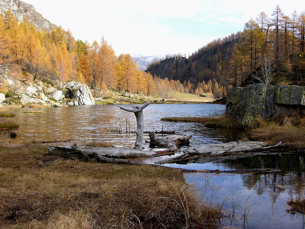 Lago delle Streghe
Einsamer See im Piemont
Schlüsselwörter: Lago delle Streghe