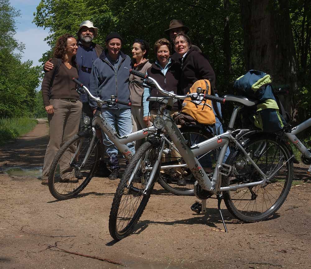 Reisegruppe 2006
Mit kleinem Gepäck unterwegs zu Naturstandorten.
